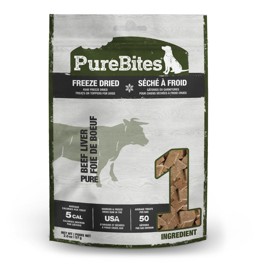 PURE BITES BEEF LIVER 2 OZ