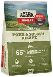 ACANA SNGLS PORKSQUASH 4.5LB
