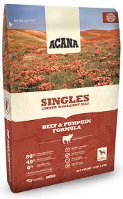 ACANA SNGLS BEEFANDPUM 4.5LB