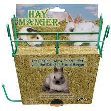 HAY MANGER W\SALT HOLDER