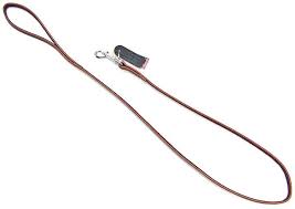CO 2043 LAT LEASH 3/8 4' BRN