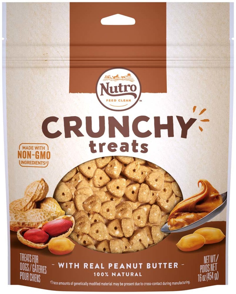 CRUNCHY TREATS P-BUTTER 16 OZ