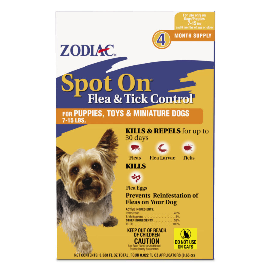 SPOT-ON F/T PUP 4PK