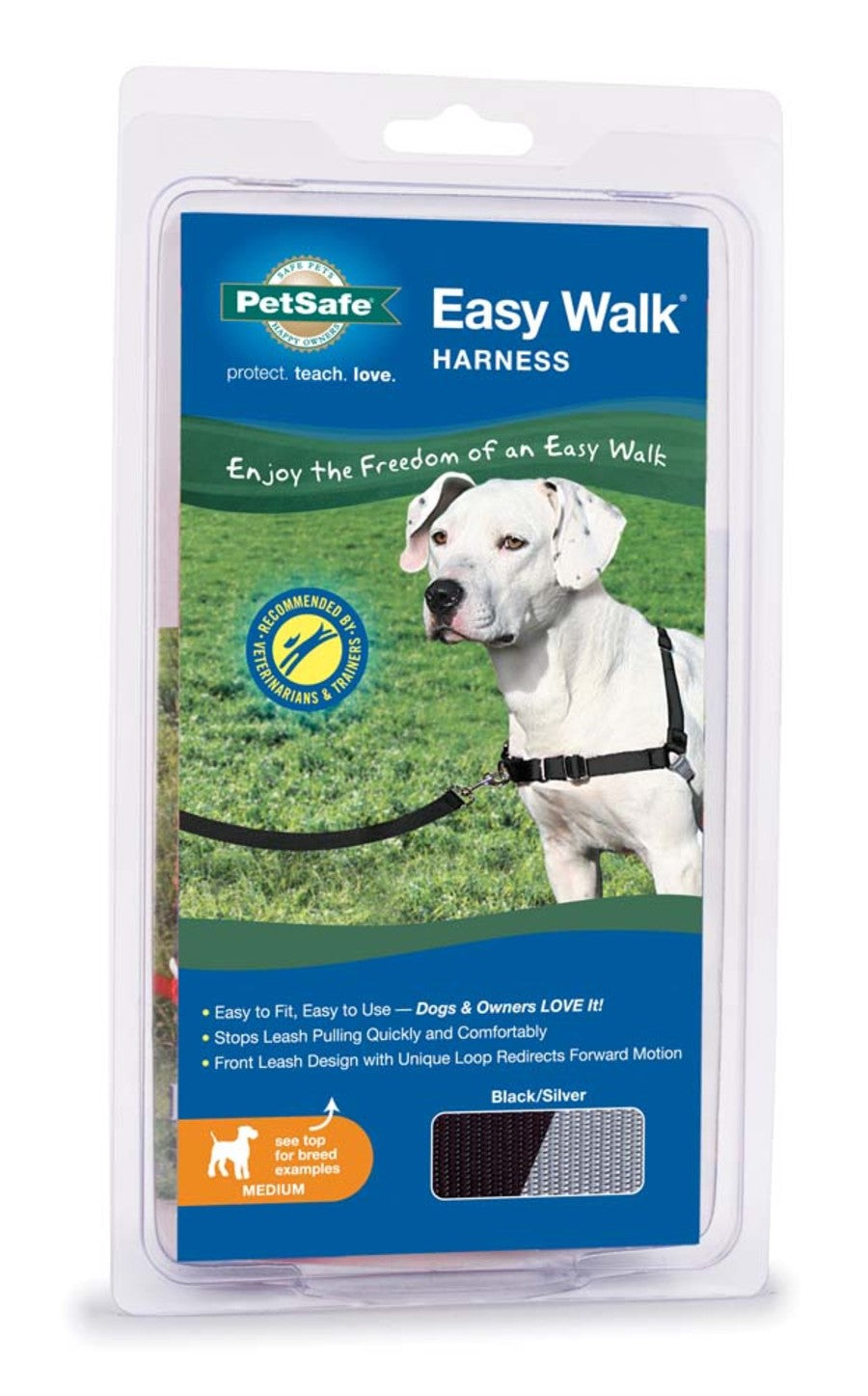 EASY WALK HARN MED BLK