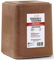 SALT IODIZED block 50lb