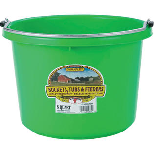 BUCKET P-8 LIME GREEN