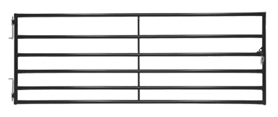 GATE Priefert 8' ROUND 2" BULL Color/Grey