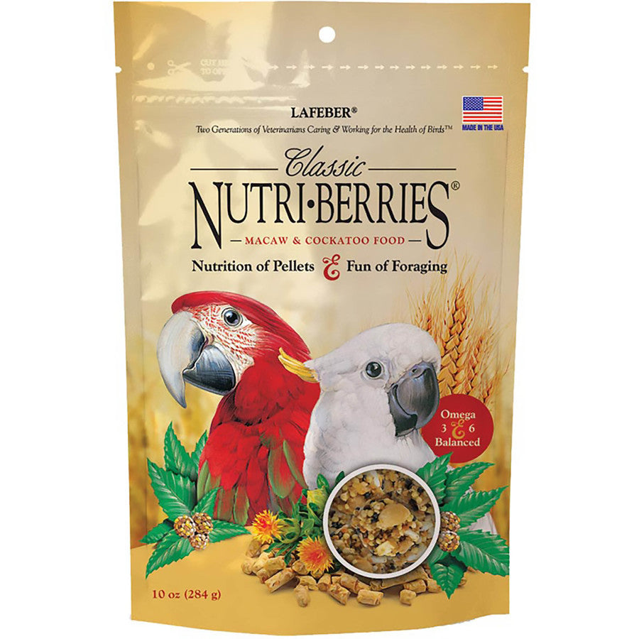 NUTRI BERRIES MACAW 10 OZ