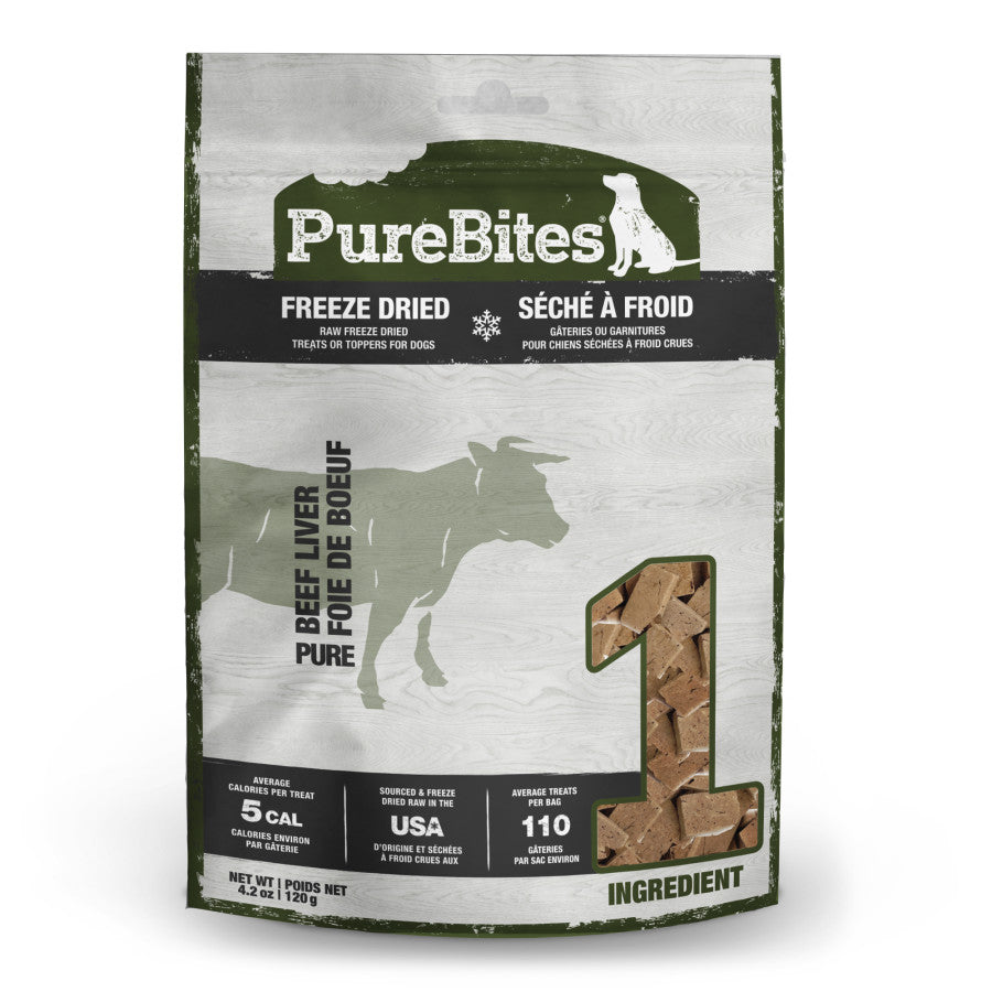 PURE BITES BEEF LIVER 4.2OZ