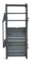Priefert Sheeted Adjustable Alley Gate