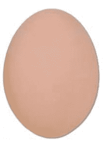 CERAMIC CHICKEN EGGS BROWN