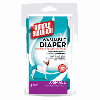 SIMPLE DOG DIAPER XSML