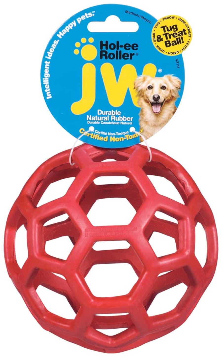 HOL-EE ROLLER DOG BALL 5"
