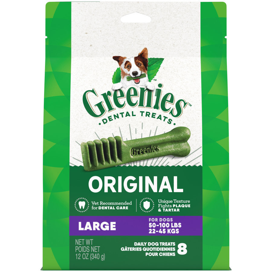 GREENIES LARGE 8PK 12 OZ