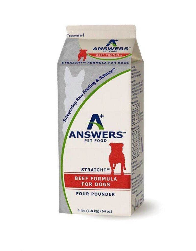 ANSWERS Straight dog beef 4