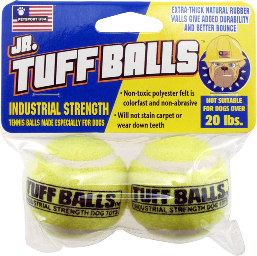 TUFF TENNIS BALLS JR 2/PK