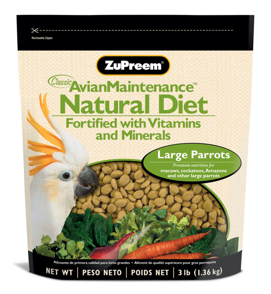 ZUPREEM LRG PARR NAT 3LB