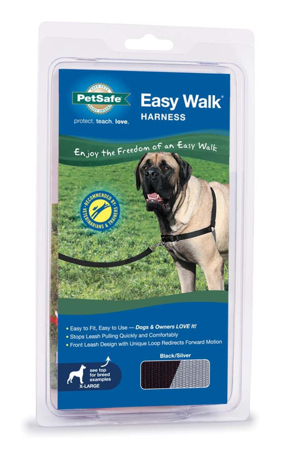 EASY WALK HARN XLG BLK
