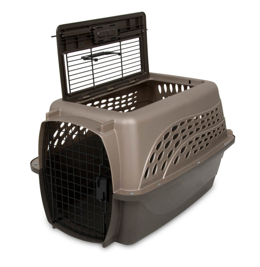 DOS 2 Door Tan BRN Kennel 24