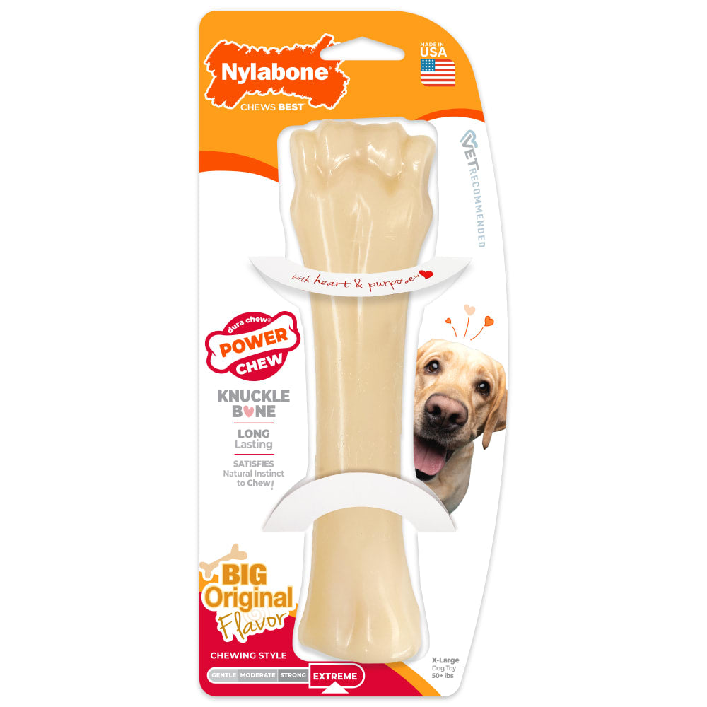 Nylabone Power Chew Original Bone Dog Chew Toy Souper