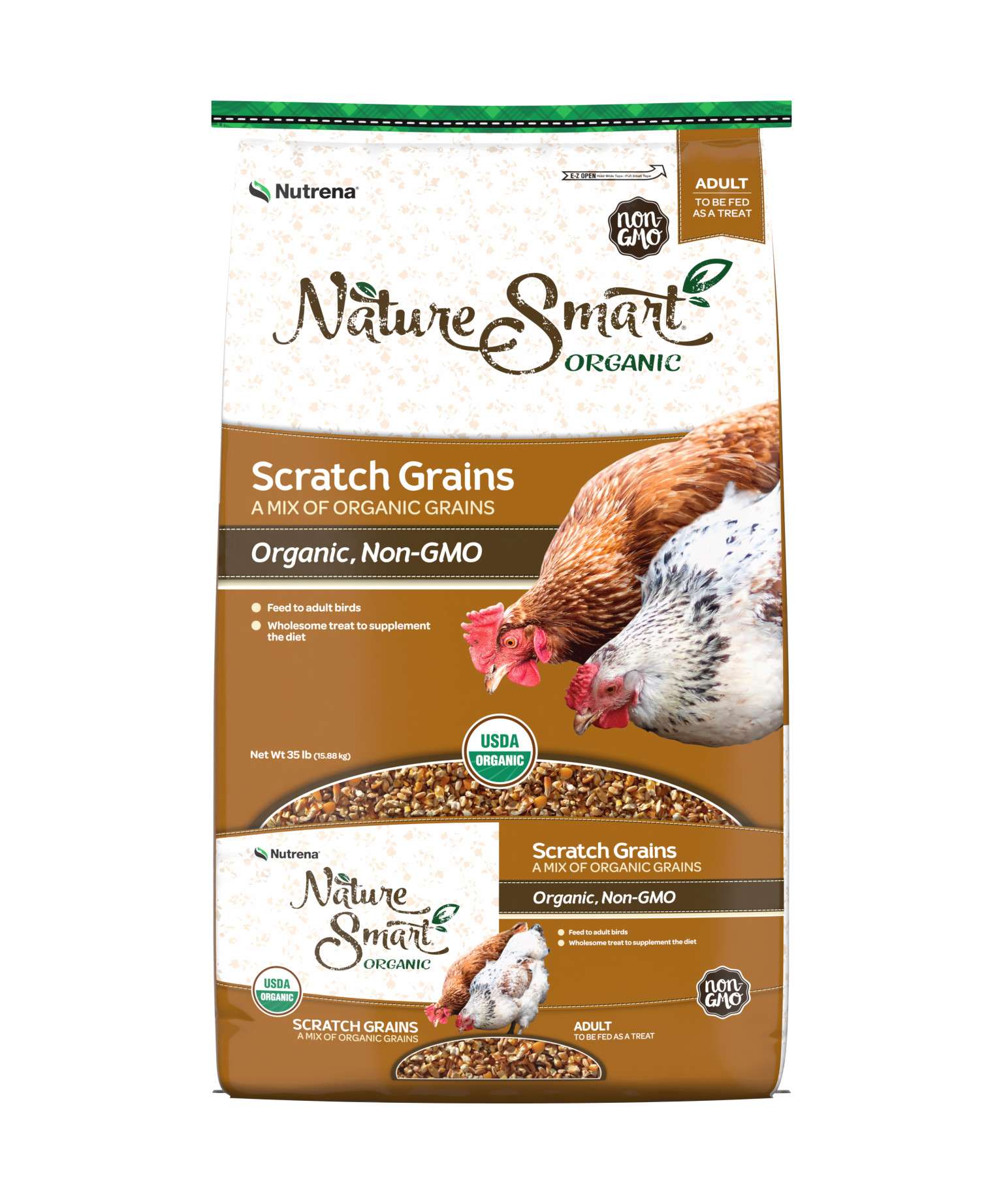 ORGANIC SCRATCH 35 LB