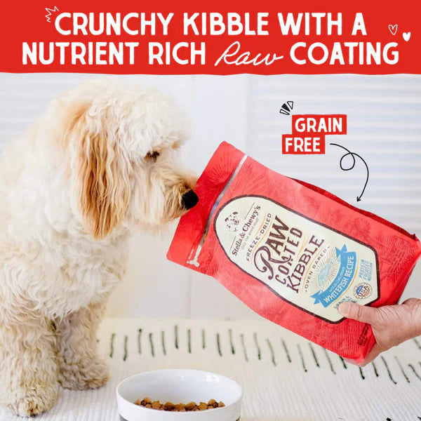 Stella & Chewy's Wild Caught Whitefish Raw Coated Kibble for Dogs 3.5lb