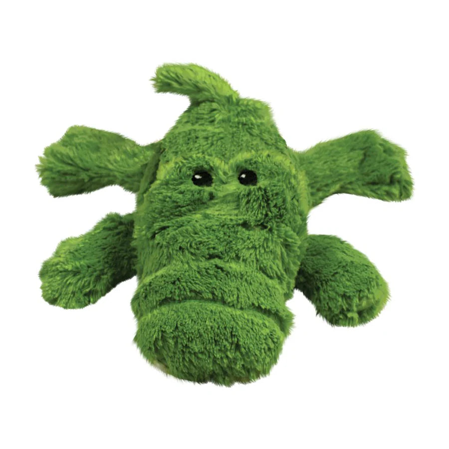Kong® Cozie™ Ali Aligator Dog Toys Green Medium