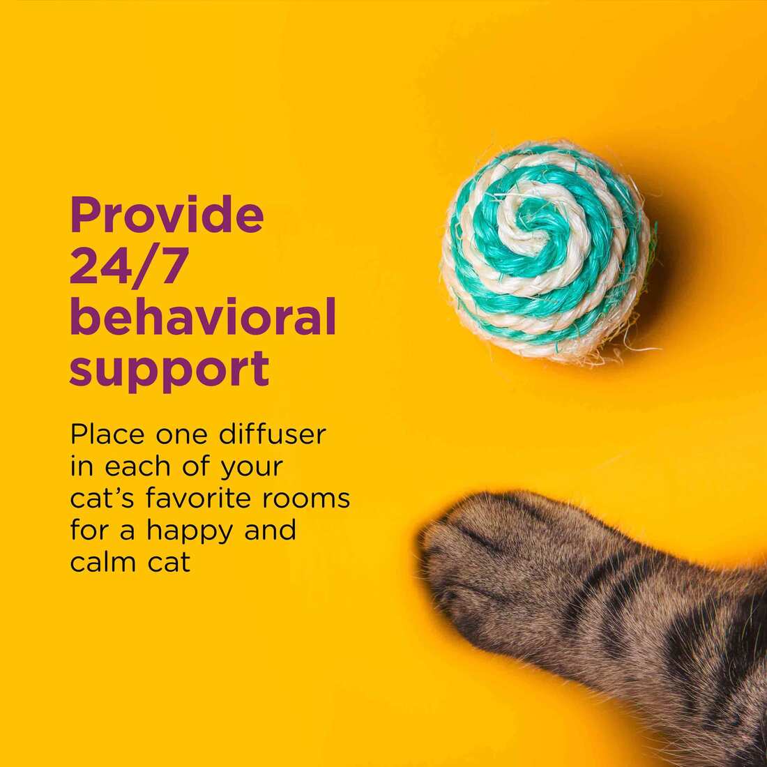 Comfort Zone Calming Diffuser for Cats Refill 48ml 30 Day Supply