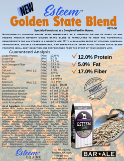 Bar ALE Esteem Golden Sate Blend 50lb
