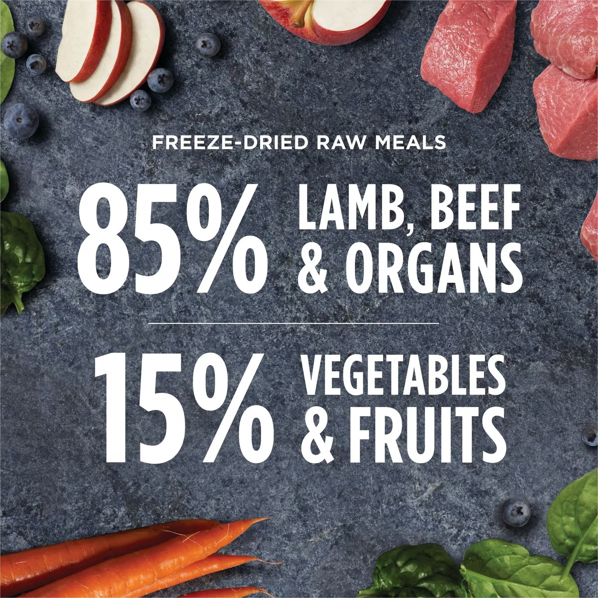 Instinct FreshDried Bites Grass-Fed Lamb Recipe Grain-Free Adult Freeze-Dried Dog Food 3 oz