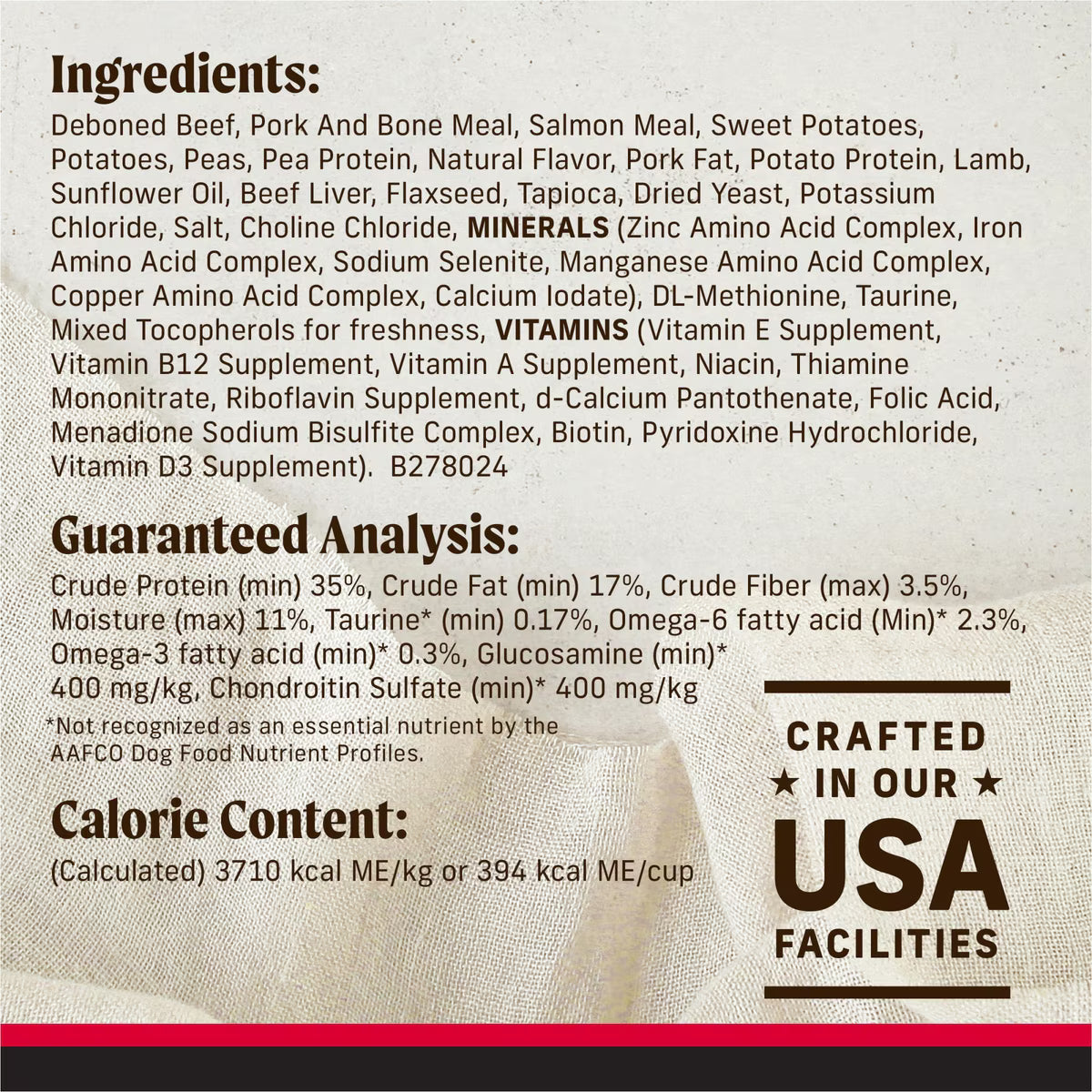 Merrick Backcountry Raw Infused Grain-Free Great Plains Red Recipe Freeze-Dried Dog Food 20lb