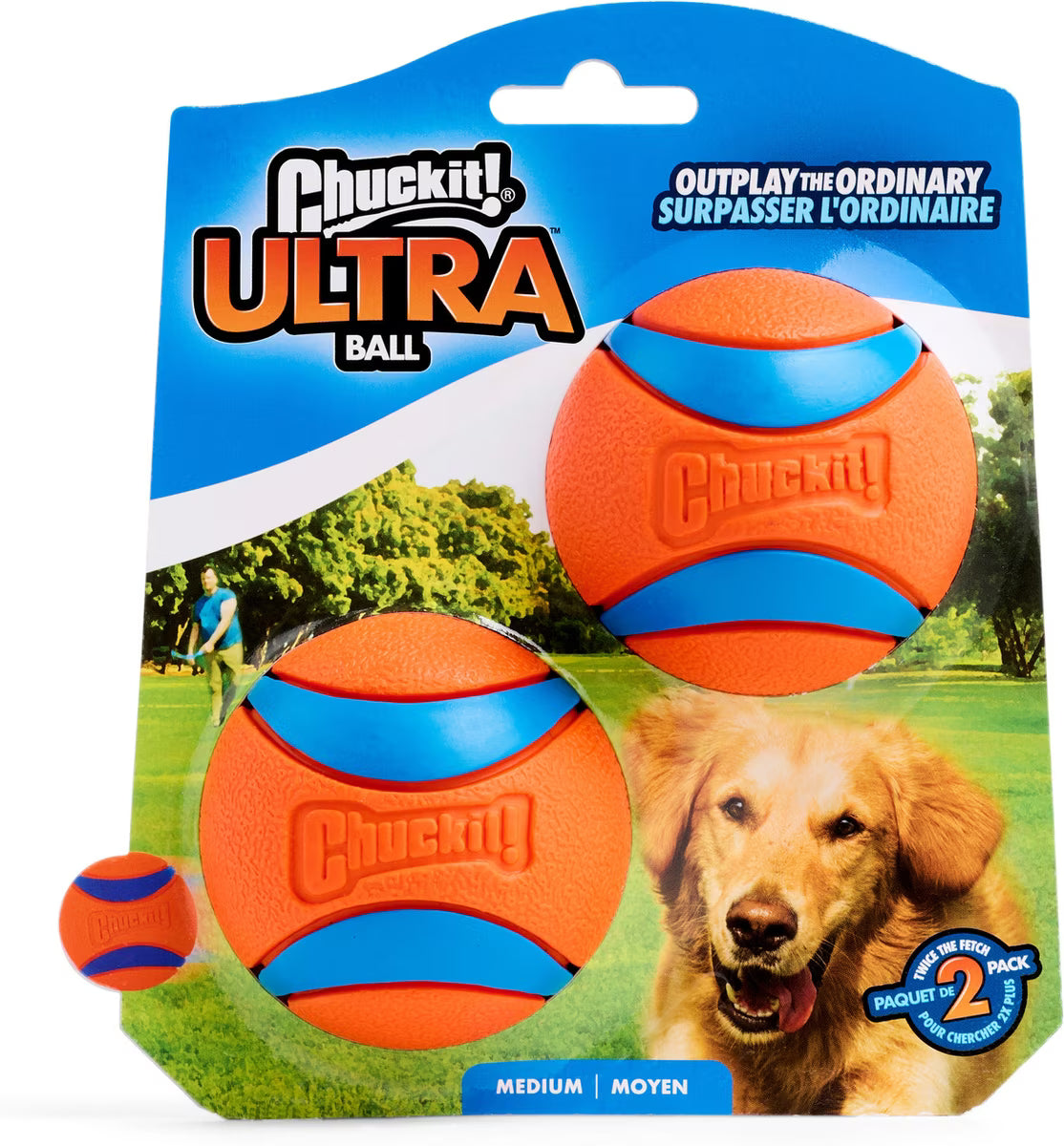 CHUCKIT ULTRA  BALL 2PK