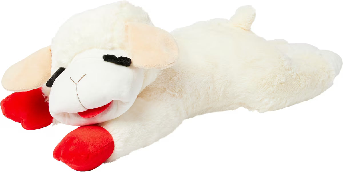 Lamb Chop Squeaky Plush Dog Toy 24"