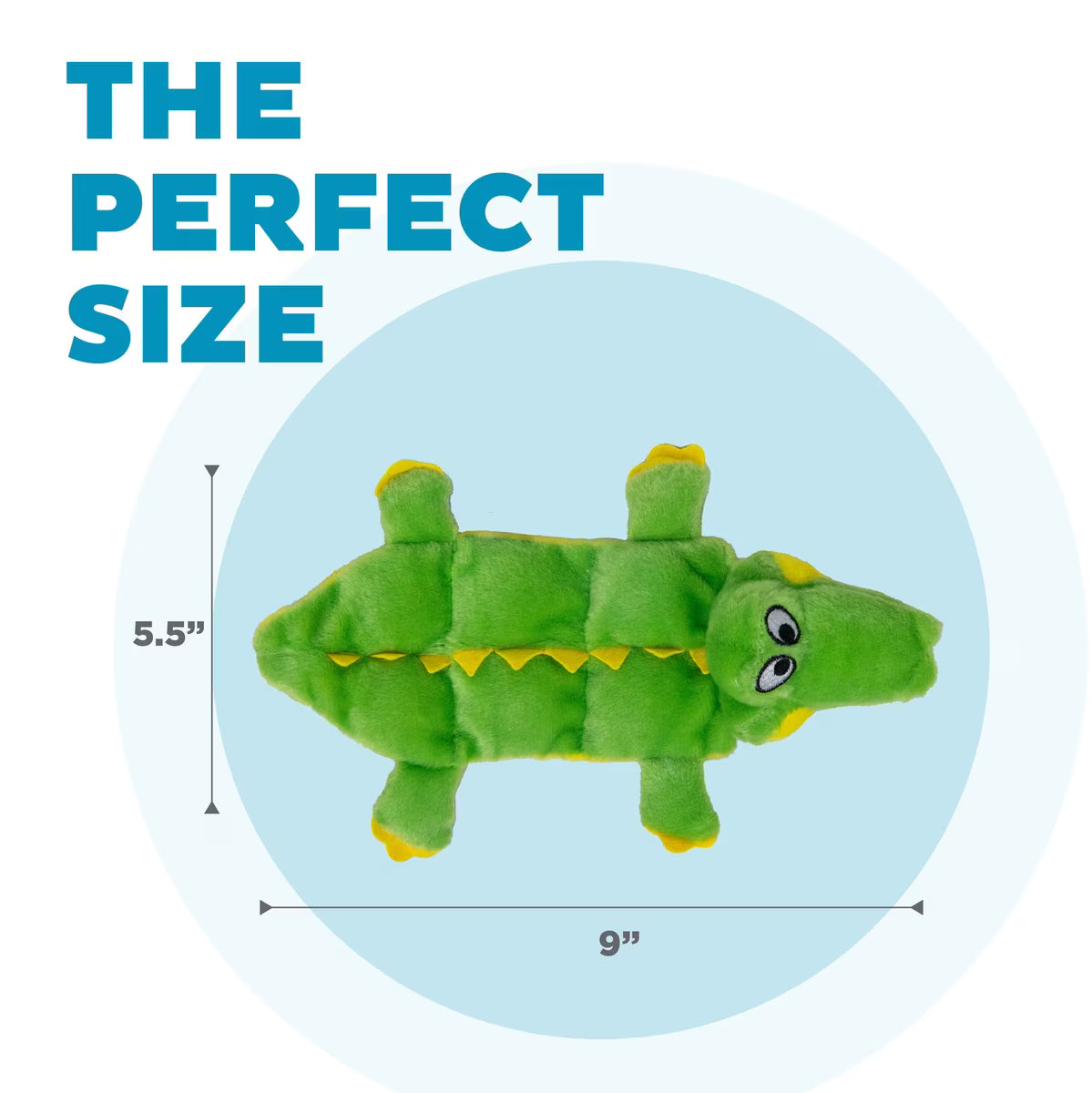 KYJ TOY SQUEAKER MINI GATOR