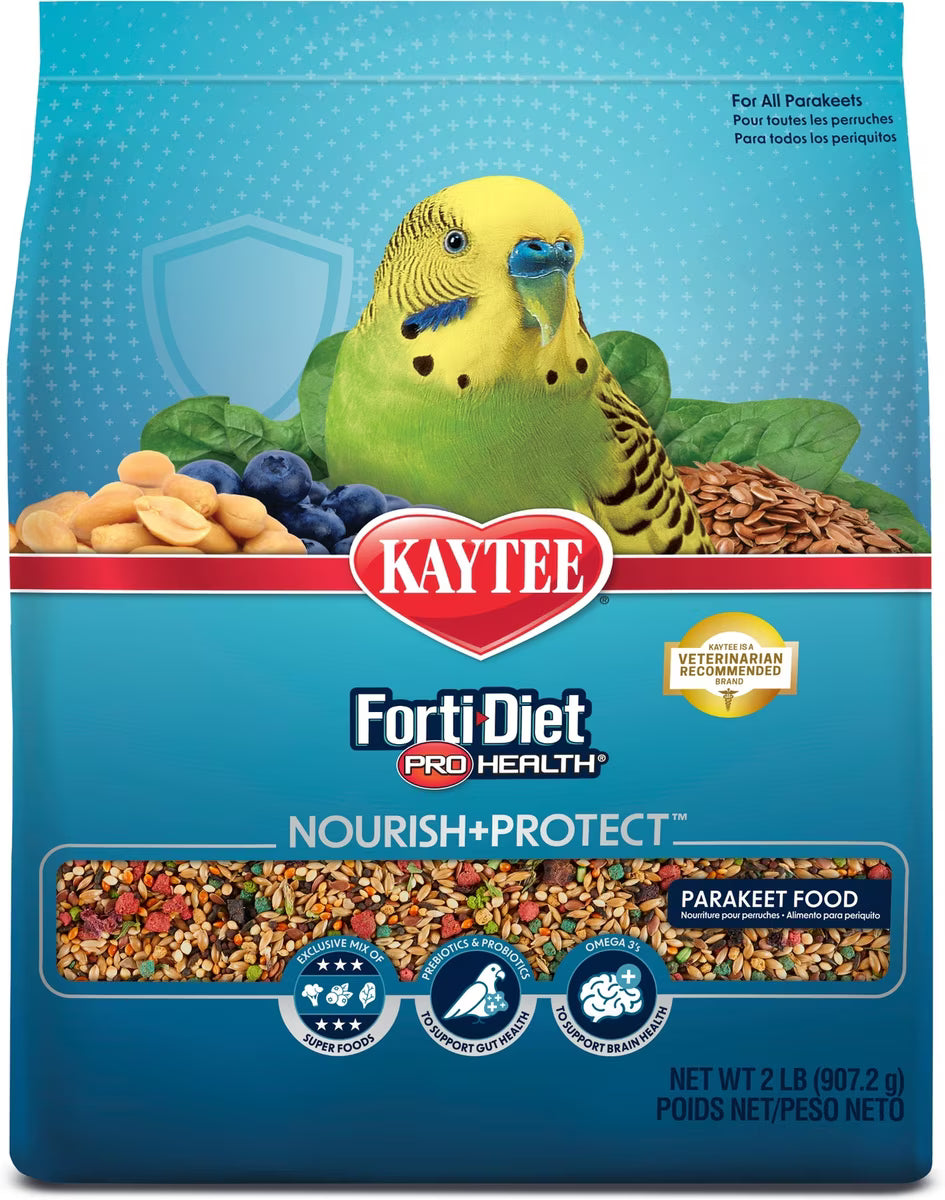 Kaytee Forti-Diet Pro Health Parakeet Food 2lb