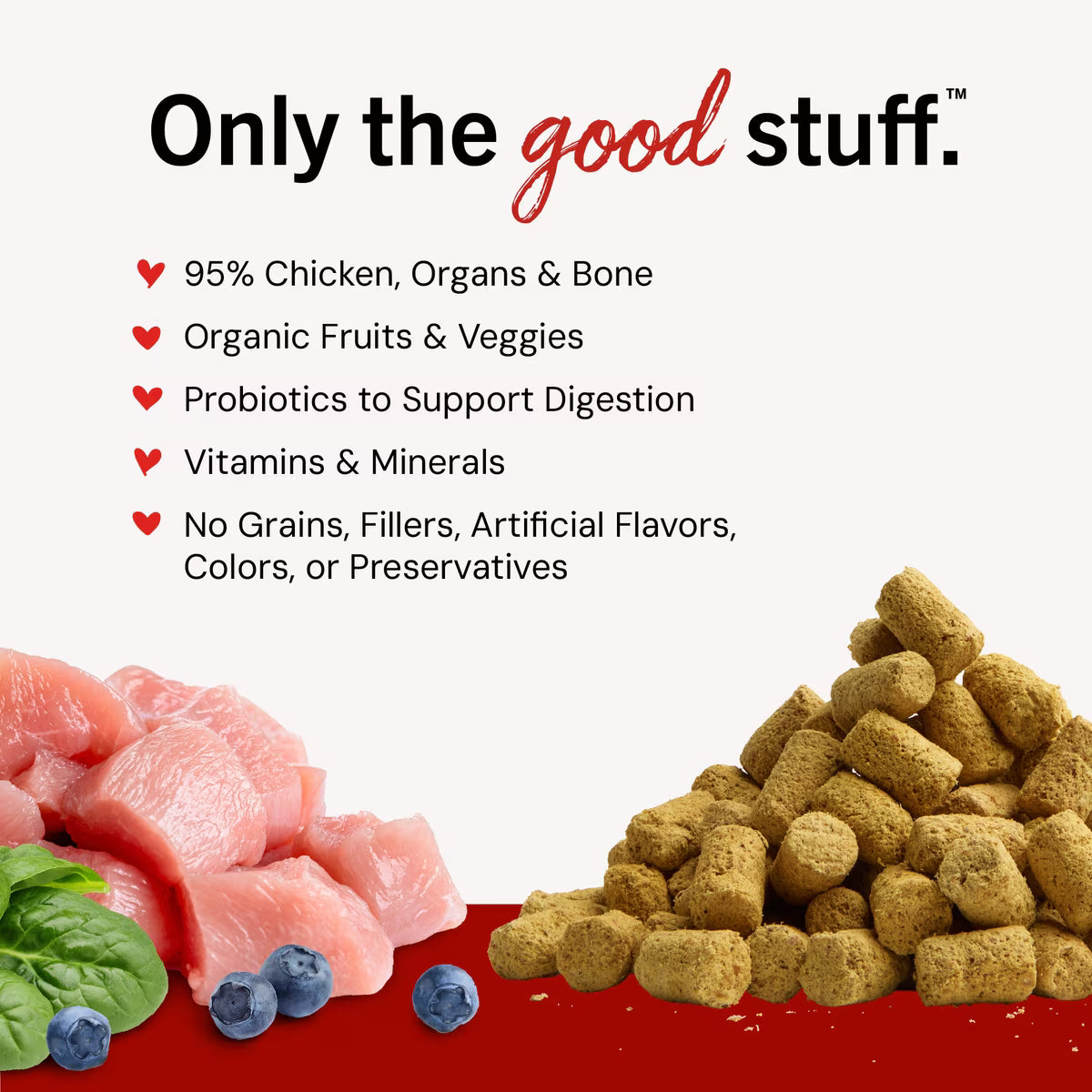 Stella & Chewy's Chicken Meal Mixers Freeze-Dried Dog Food Topper 18oz