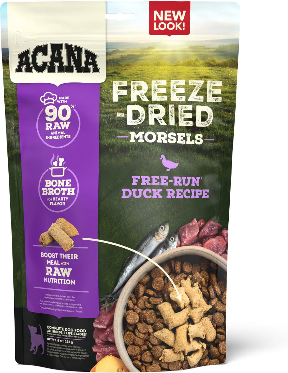 ACANA DUCK MORSELS FD 8OZ