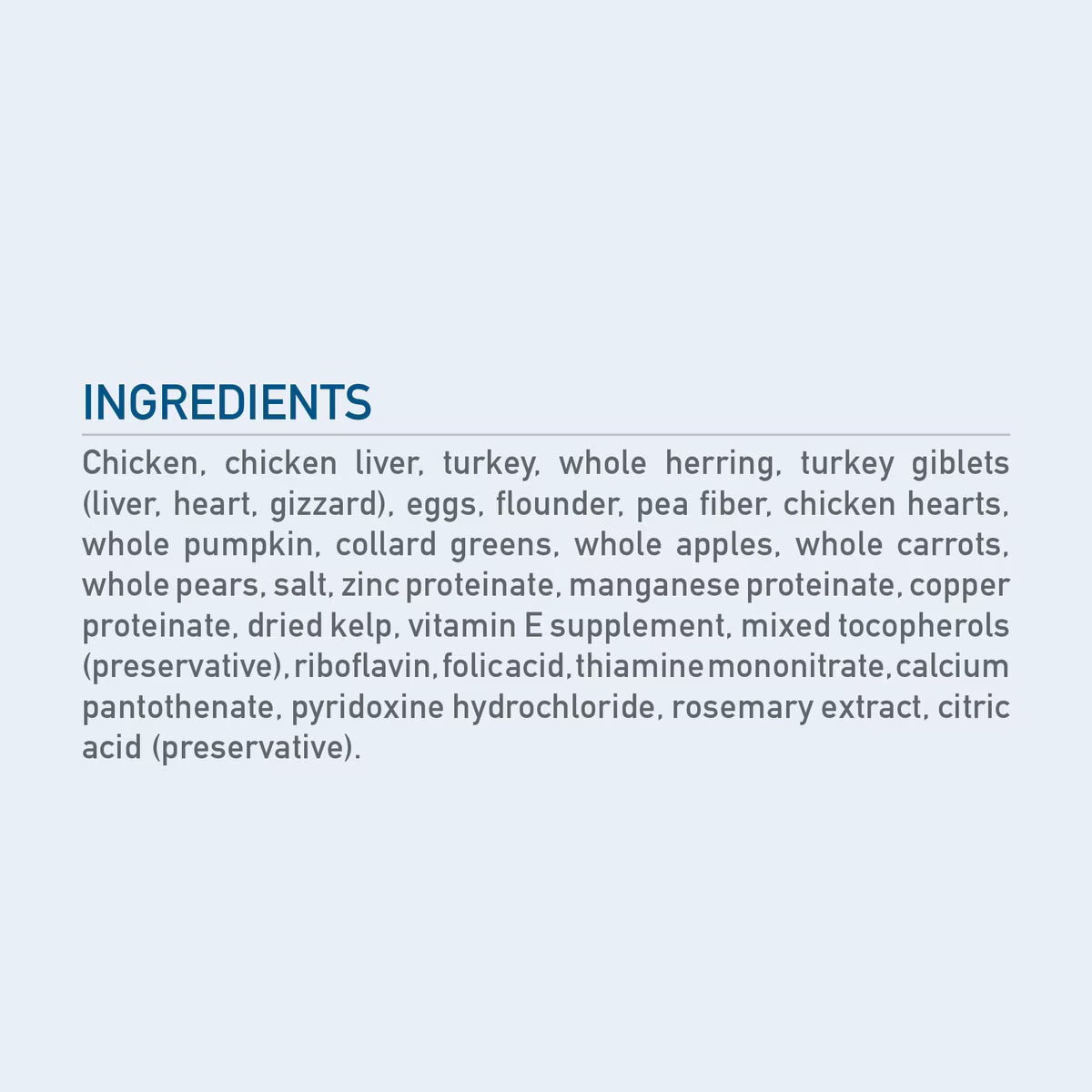 ORIGEN org FREEZE DRIED16OZ