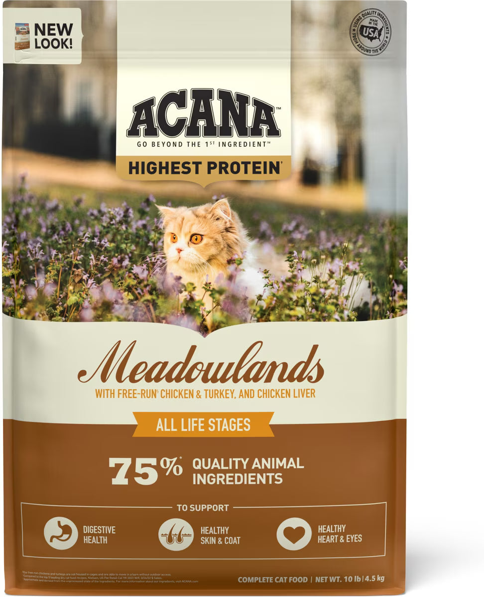 ACANA MEADOWLAND CAT 10LB