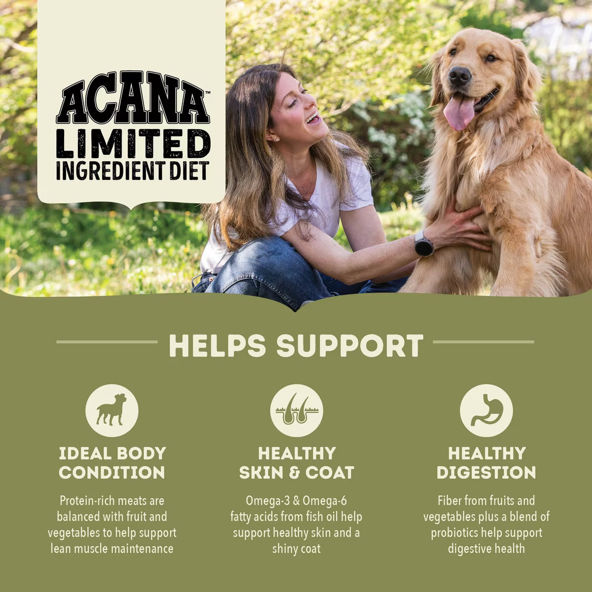 ACANA Singles Limited Ingredient Pork & Squash Grain-Free High-Protein Dry Dog Food 4.5lb