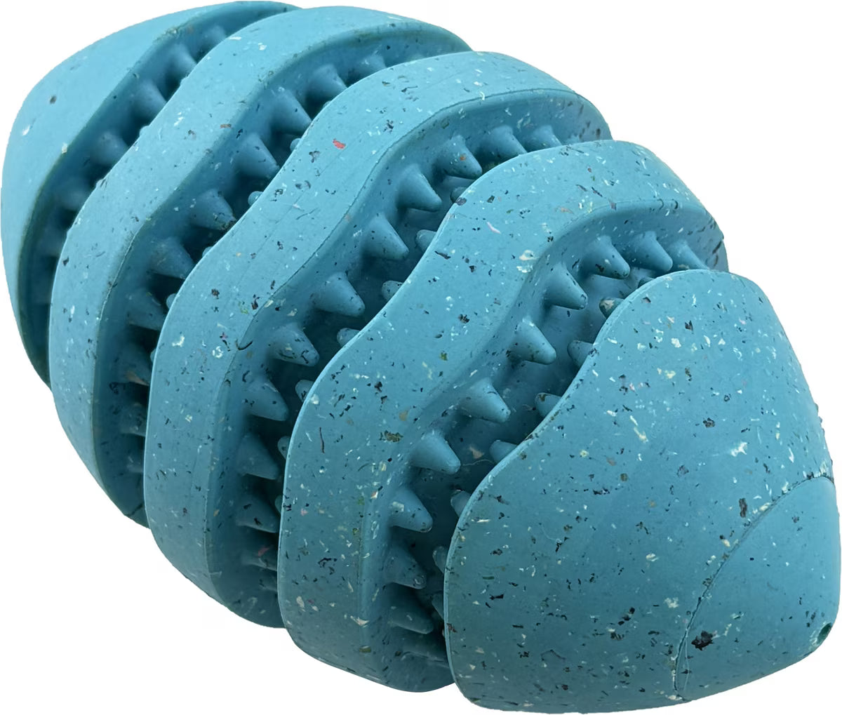 Arlee Home & Pet Max Fusion Made with Nike Grind Spiro Football Squeaky Dog Chew Toy