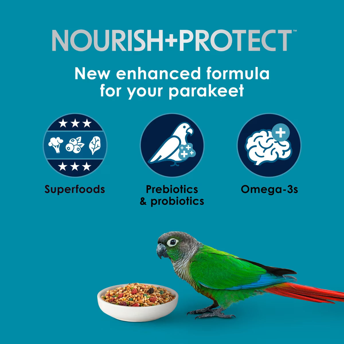 Kaytee Forti-Diet Pro Health Parakeet Food 4lb