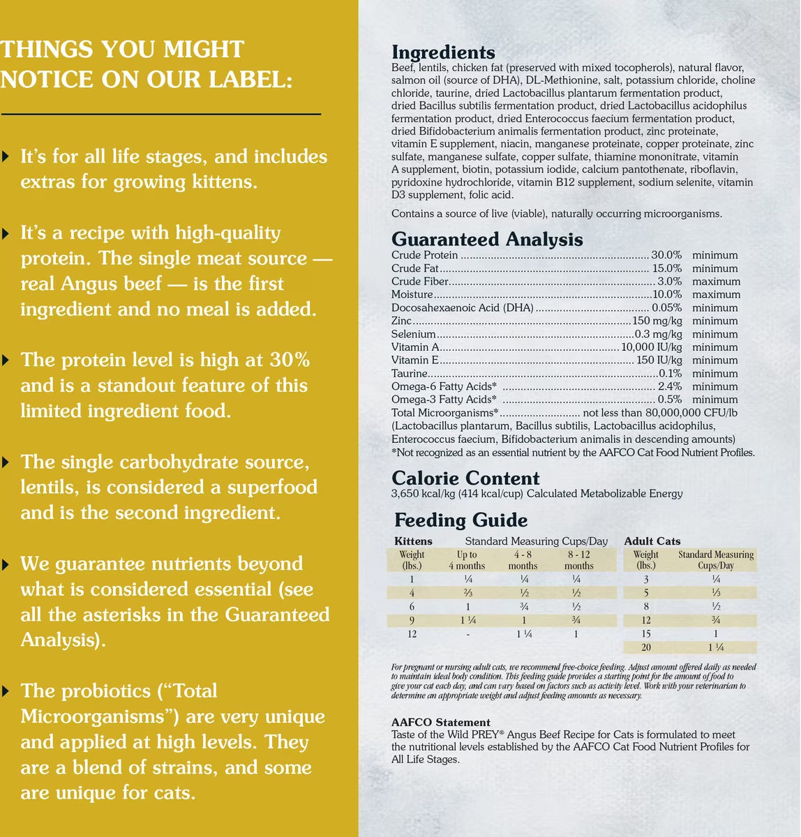 TOW GF PREY Angus Beef cat 6