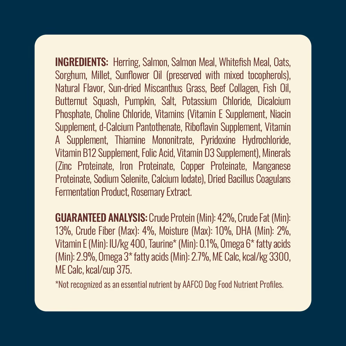 Natural Farm Fresh Salmon Recipe with Collagen Dry Dog Food, 22.5-lb bag