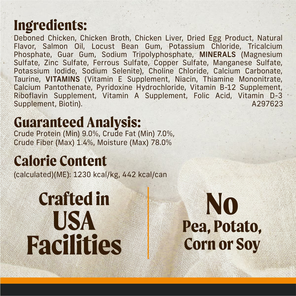 Merrick Grain-Free Wet Dog Food Real Chicken Recipe 13.2oz