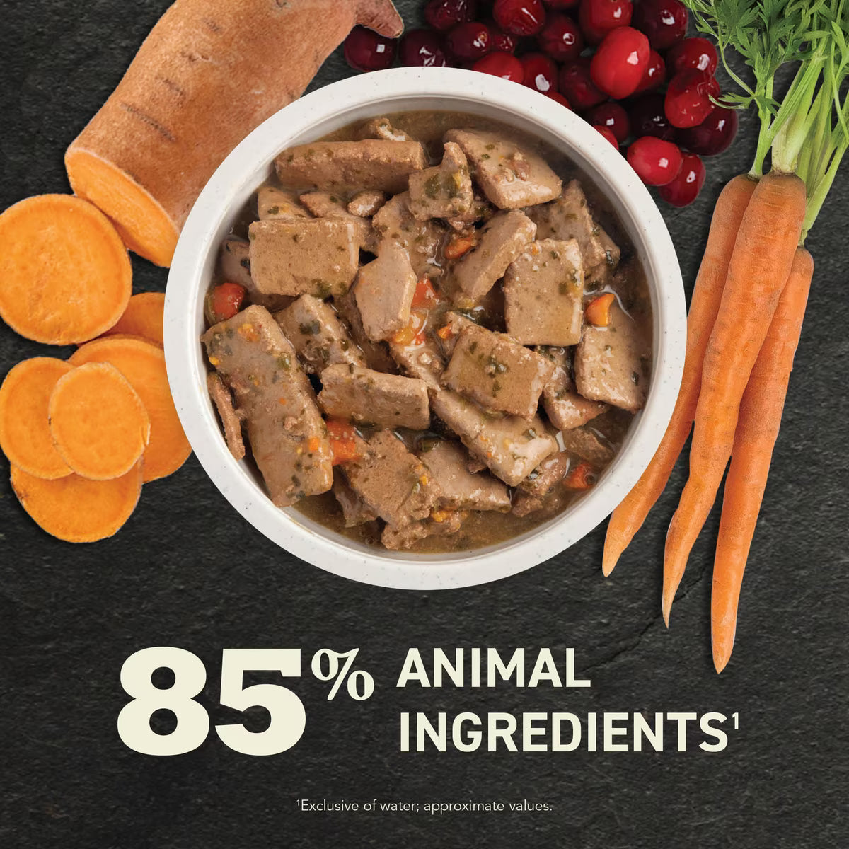ACANA Premium Chunks Duck in Bone Broth Grain-Free Wet Dog Food 12.8OZ