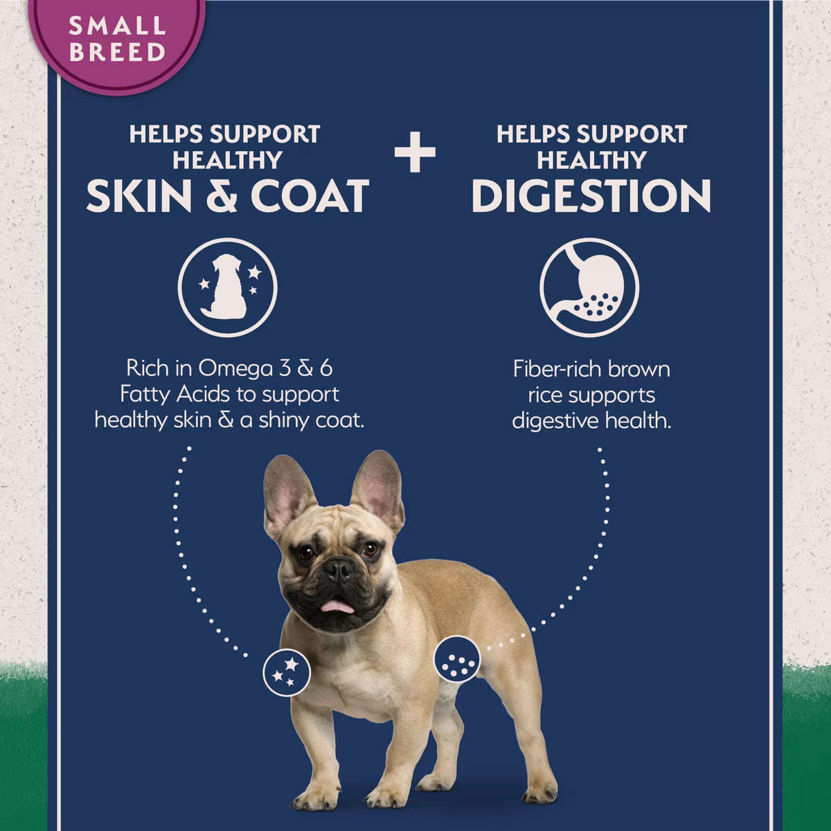 Natural Balance Lamb & Brown Rice Small Breed Bites Recipe Dry Dog Food 12lb