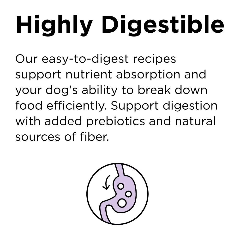 Bixbi Rawbble Fresh Lamb Recipe Grain-Free Dry Dog Food 4lb