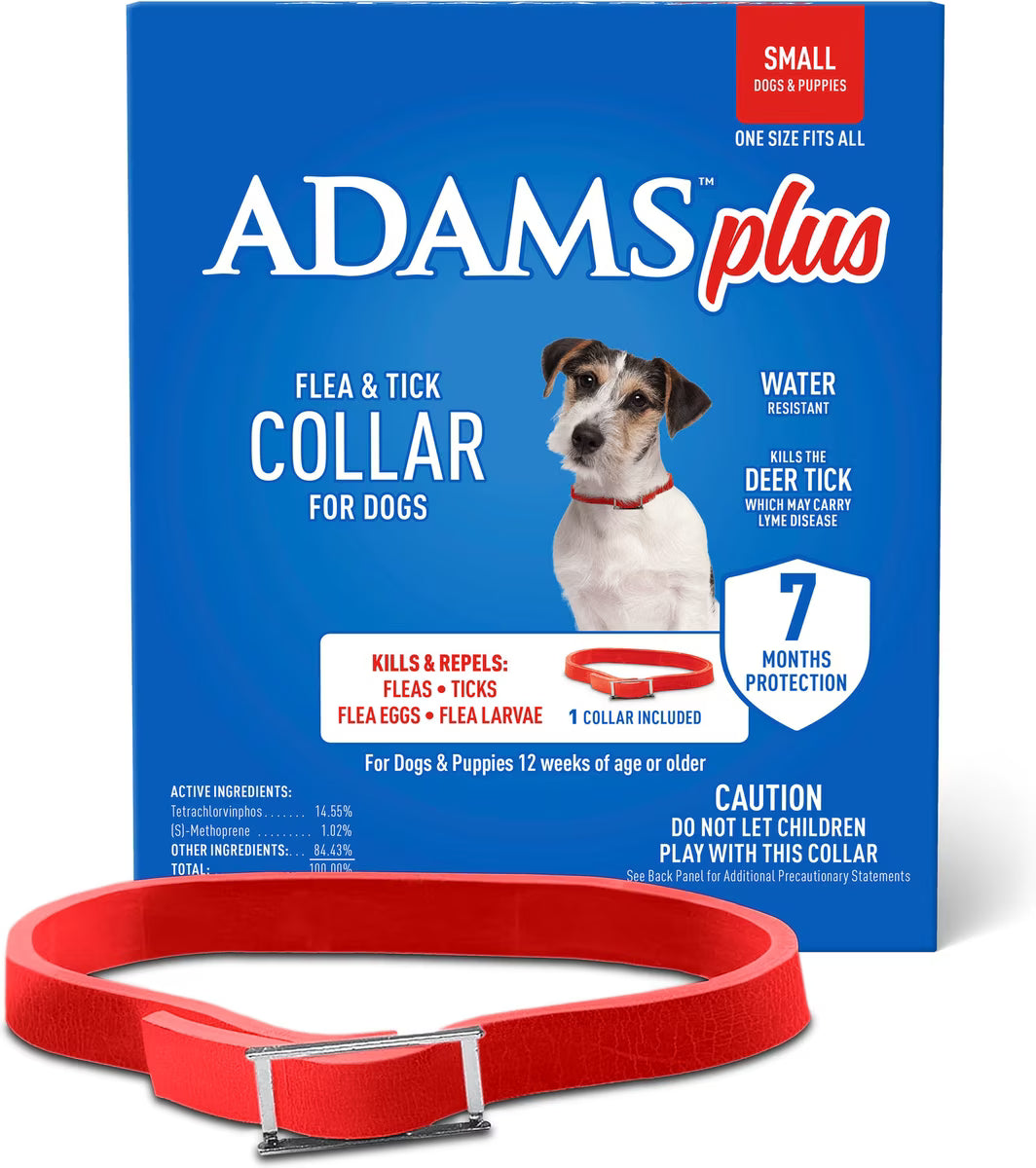 Adams Plus Flea & Tick Collar for Small Dogs 1ct