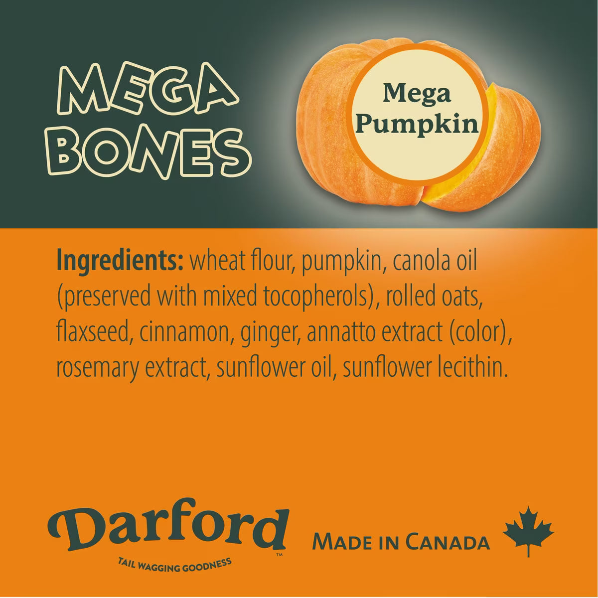 DNI TRT MEGA PMPKN BONE 7OZ
